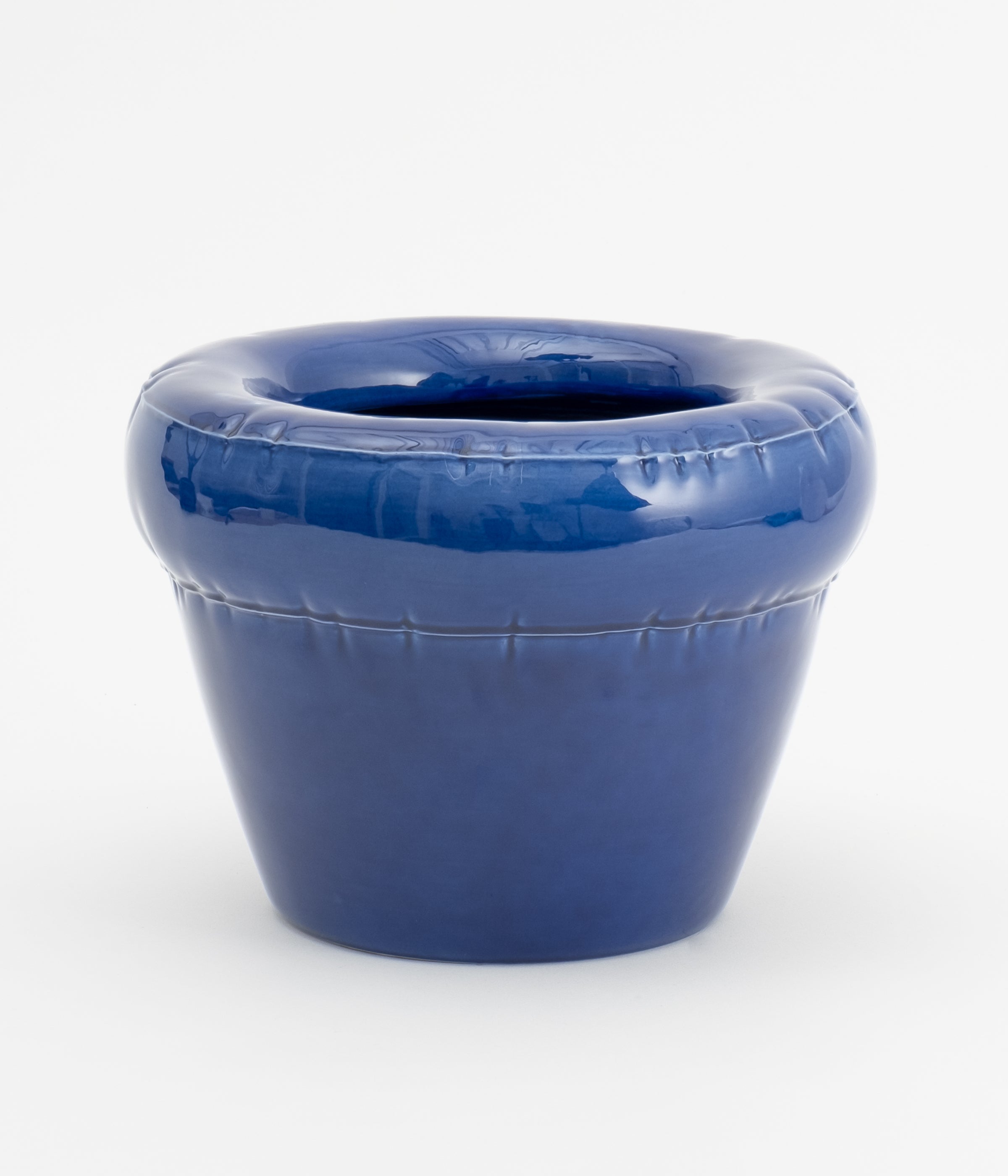 Planter 'PIERRE' Indigo Gloss